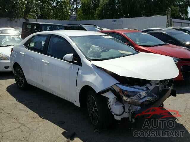 TOYOTA COROLLA 2016 - 5YFBURHE6GP451659