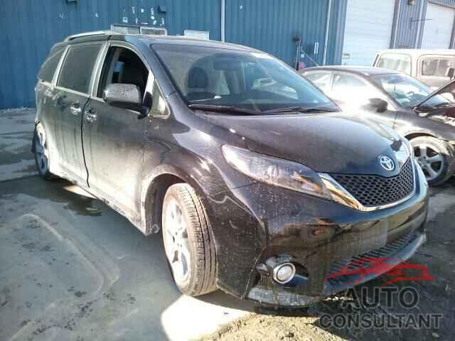 TOYOTA SIENNA 2015 - 5TDXK3DC2FS654020