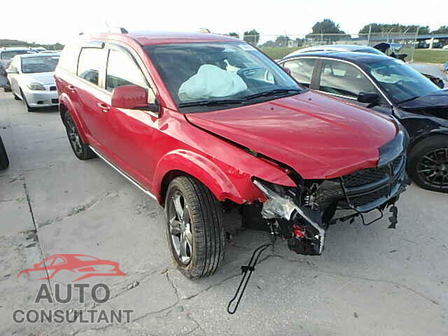 DODGE JOURNEY 2015 - 3C4PDCGB7FT752527