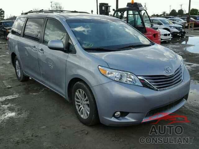 TOYOTA SIENNA 2015 - 5TDYK3DC9FS639423