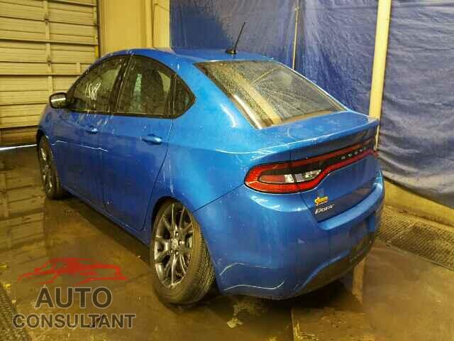 DODGE DART 2015 - 1C3CDFAA2FD434616