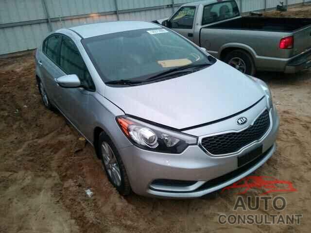 KIA FORTE 2015 - KNAFX4A68F5384585