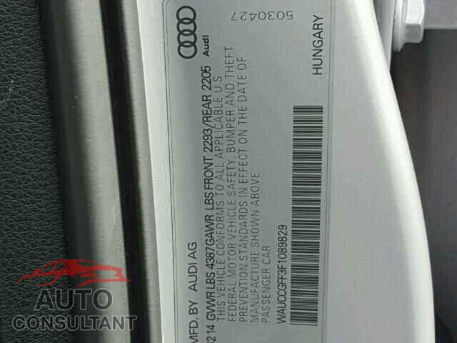 AUDI A3 2015 - WAUCCGFF3F1089829
