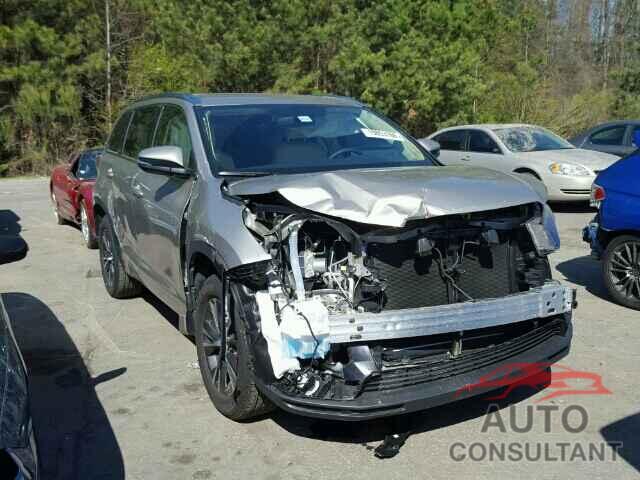 TOYOTA HIGHLANDER 2016 - 5TDKKRFH4GS126387