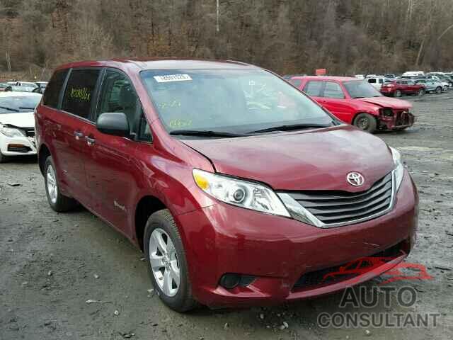 TOYOTA SIENNA 2015 - 5TDZK3DC6FS643451