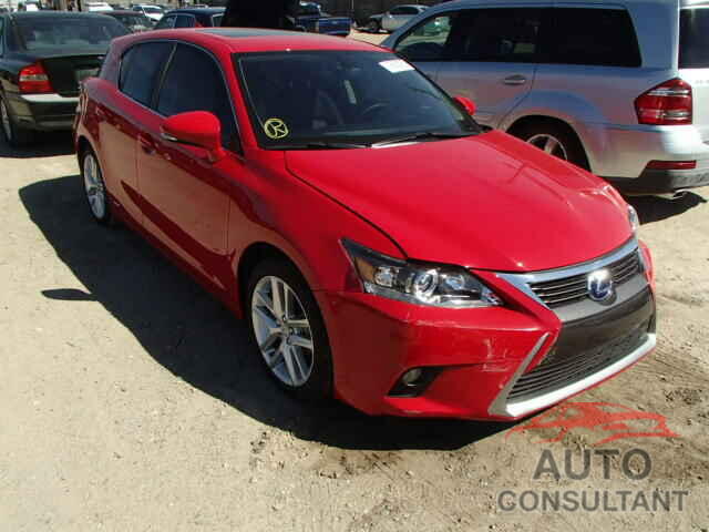 LEXUS CT 200 2015 - JTHKD5BH4F2216541