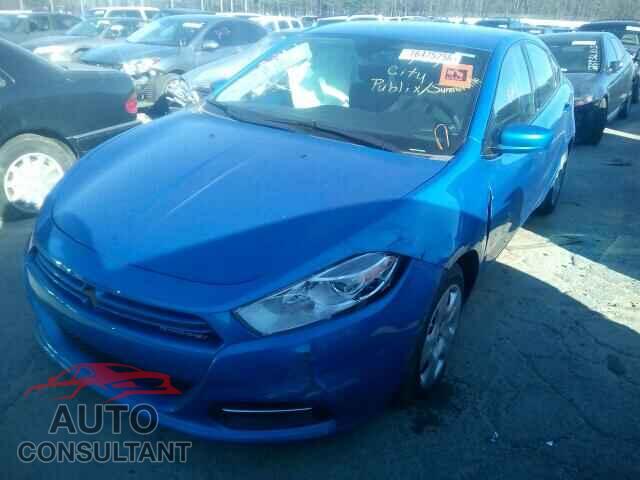 DODGE DART 2016 - 1C3CDFAAXGD565309