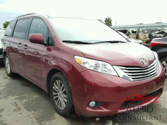 TOYOTA SIENNA 2015 - 5TDYK3DC5FS552604