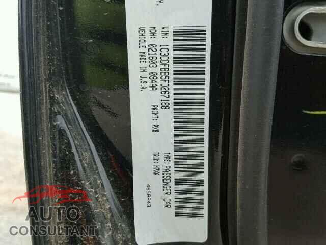 DODGE DART 2015 - 1C3CDFBB5FD267188