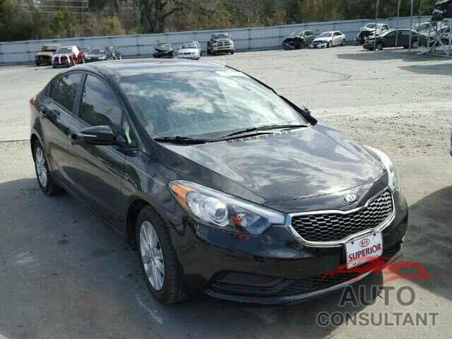KIA FORTE 2016 - KNAFX4A66G5478563