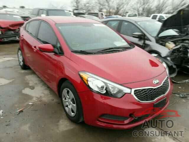 KIA FORTE 2016 - KNAFK4A64G5445544