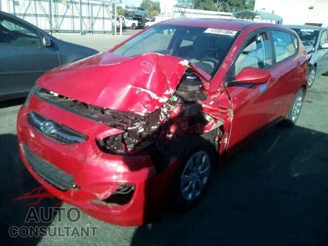 HYUNDAI ACCENT 2016 - KMHCT5AE2GU242590