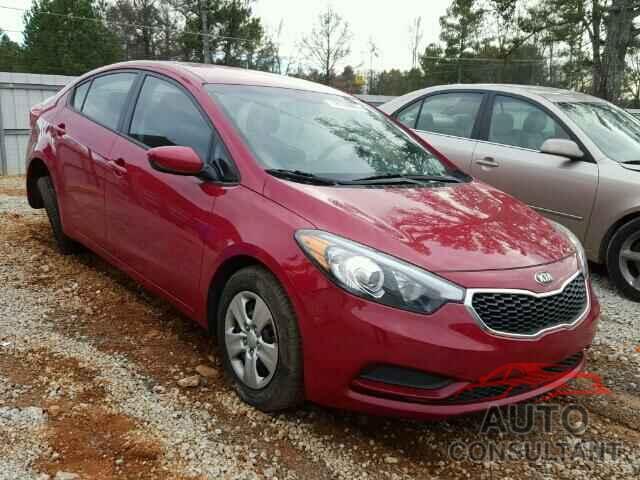 KIA FORTE 2016 - KNAFK4A66G5606217