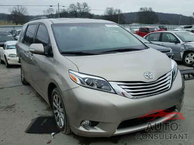 TOYOTA SIENNA 2015 - 5TDYK3DC2FS619868