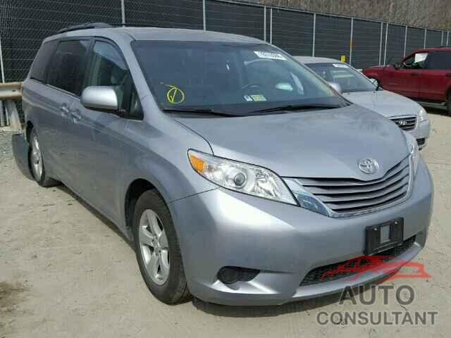 TOYOTA SIENNA 2015 - 5TDKK3DC7FS564761