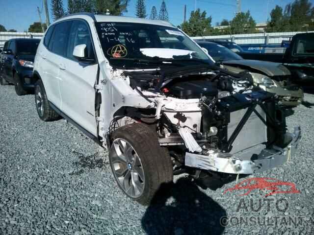 BMW X3 2015 - 5UXWX9C51F0D55447