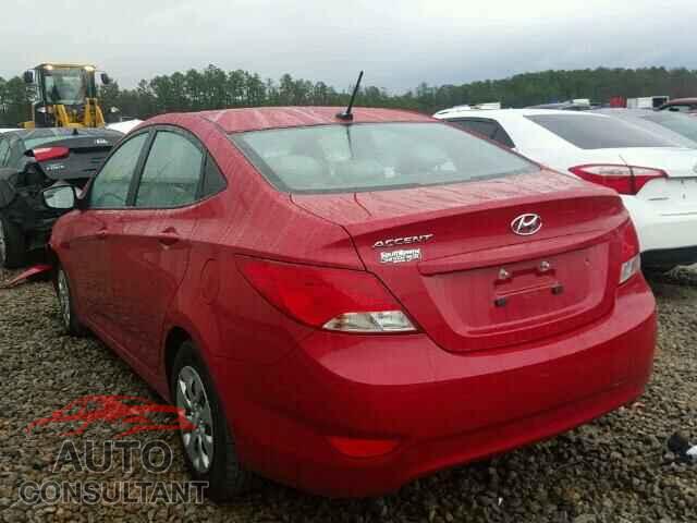 HYUNDAI ACCENT 2016 - KMHCT4AE1GU116070