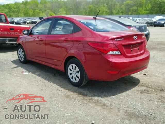 HYUNDAI ACCENT 2016 - KMHCT4AE1GU045498