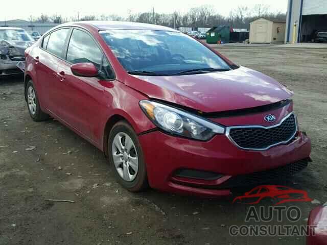 KIA FORTE 2016 - KNAFK4A60G5572761