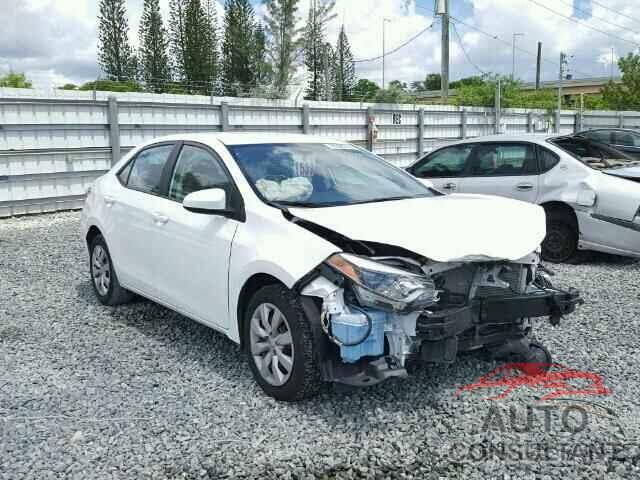 TOYOTA COROLLA 2015 - 2T1BURHEXFC407016