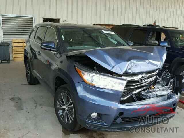 TOYOTA HIGHLANDER 2016 - 5TDKKRFH1GS149092