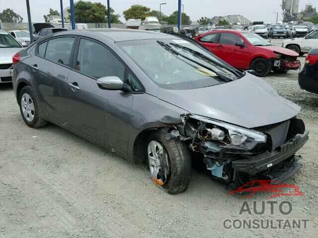 KIA FORTE 2016 - KNAFX4A65G5549154