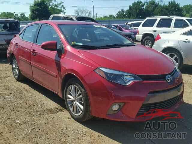 TOYOTA COROLLA 2015 - 2T1BURHE2FC406314