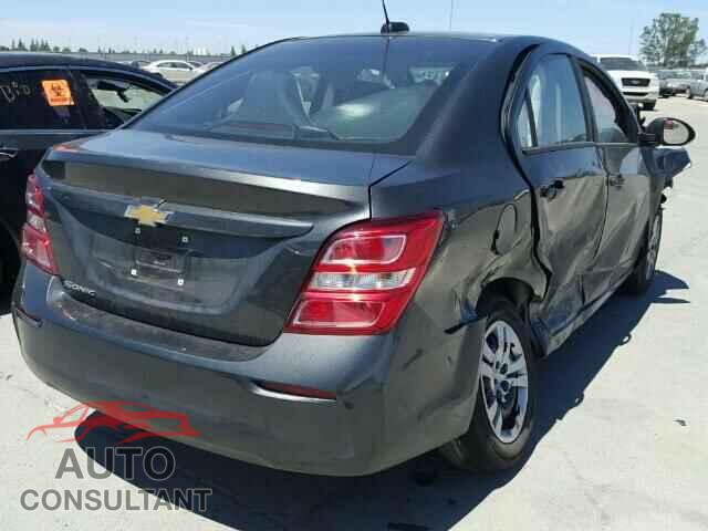 CHEVROLET SONIC 2017 - 1G1JB5SG2H4103634
