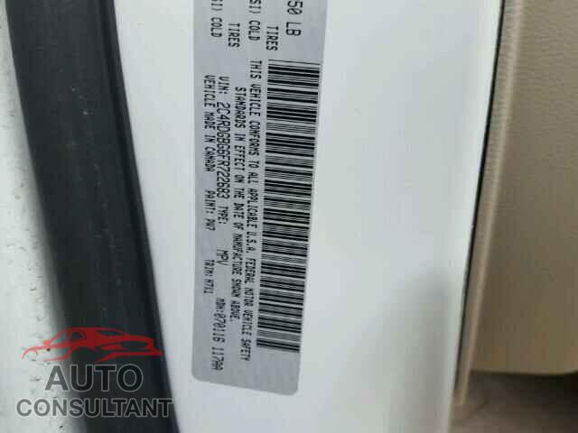 DODGE CARAVAN 2015 - 2C4RDGBG6FR722683