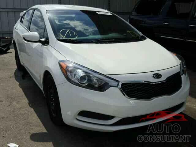 KIA FORTE 2016 - KNAFK4A60G5511409