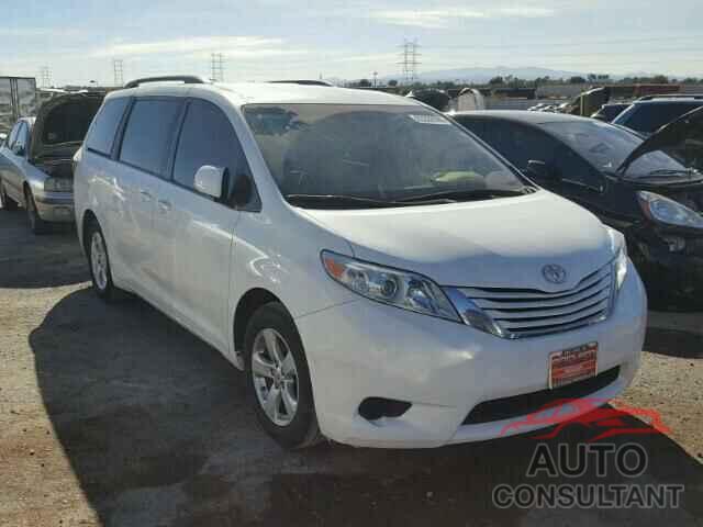 TOYOTA SIENNA 2015 - 5TDKK3DC5FS634001