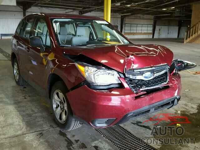 SUBARU FORESTER 2016 - JF2SJAAC5GH506781