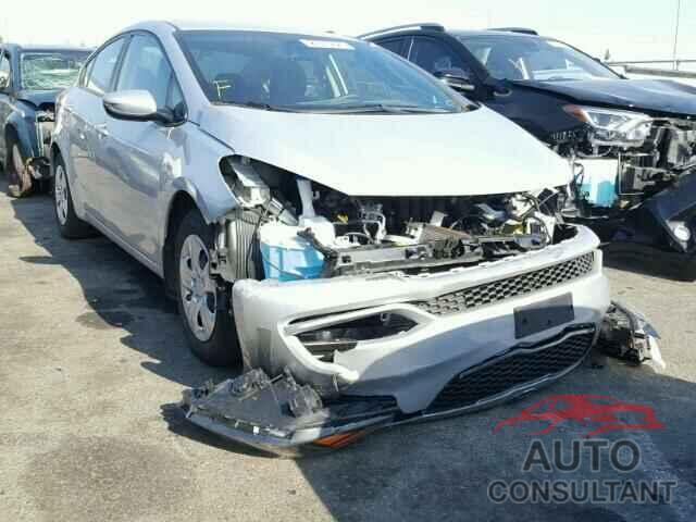 KIA FORTE 2016 - KNAFK4A60G5574462