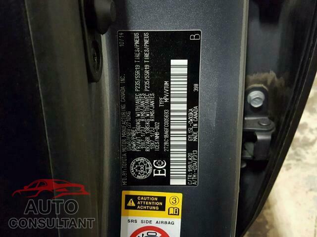 LEXUS RX450 2015 - 2T2BC1BA6FC005693