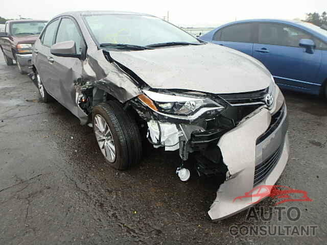 TOYOTA COROLLA 2015 - 2T1BURHE5FC265318