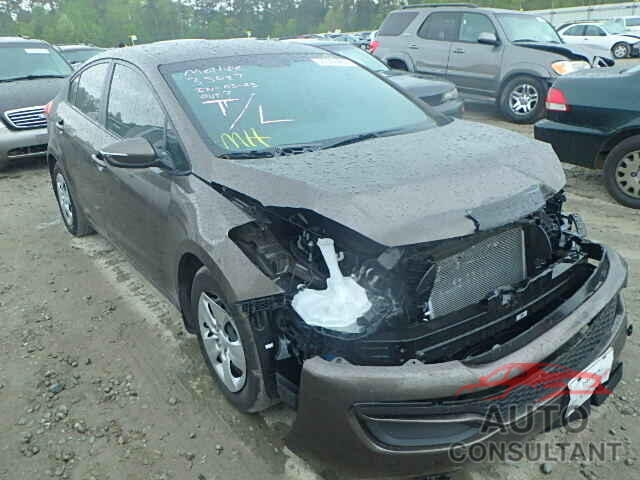 KIA FORTE 2015 - KNAFX4A62F5306755