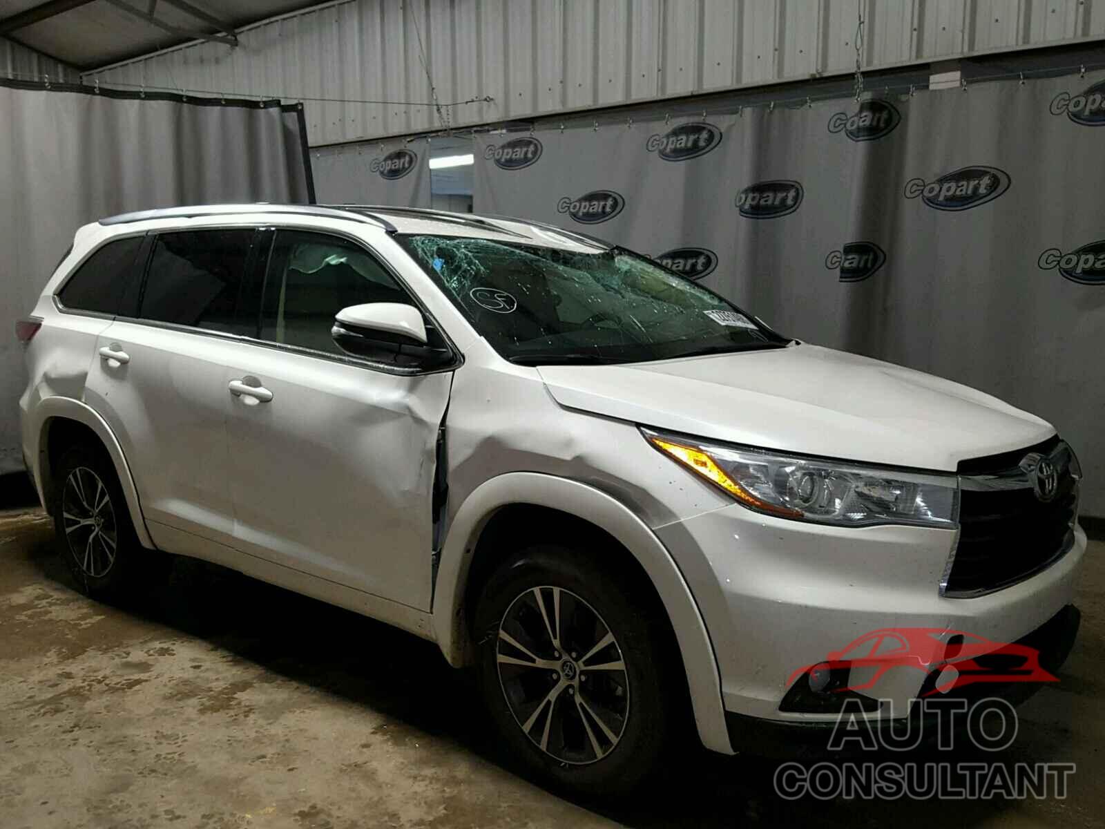 TOYOTA HIGHLANDER 2016 - 5TDKKRFH3GS124355