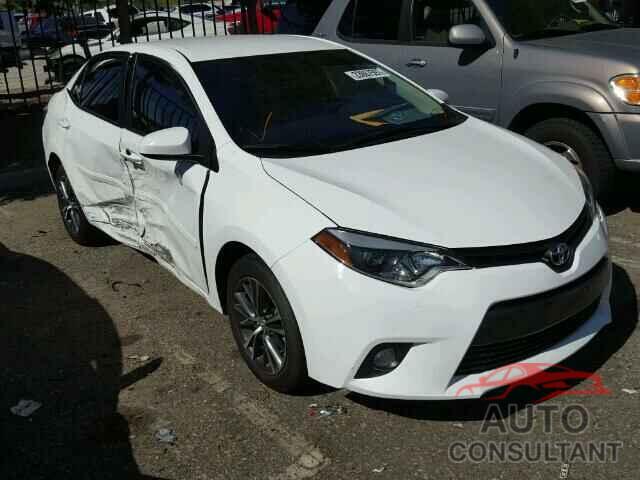 TOYOTA COROLLA 2016 - 5YFBURHE8GP393263
