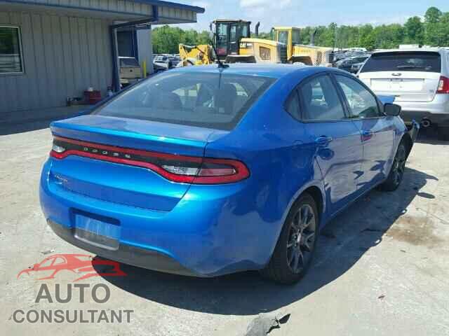 DODGE DART 2016 - 1C3CDFAA4GD703801