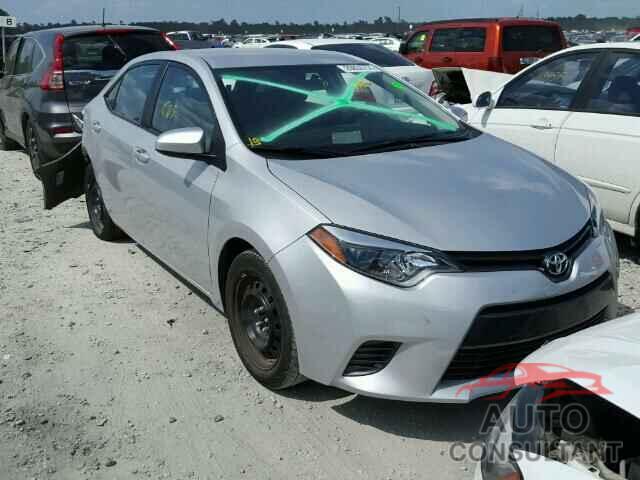 TOYOTA COROLLA 2016 - 5YFBURHE5GP446436
