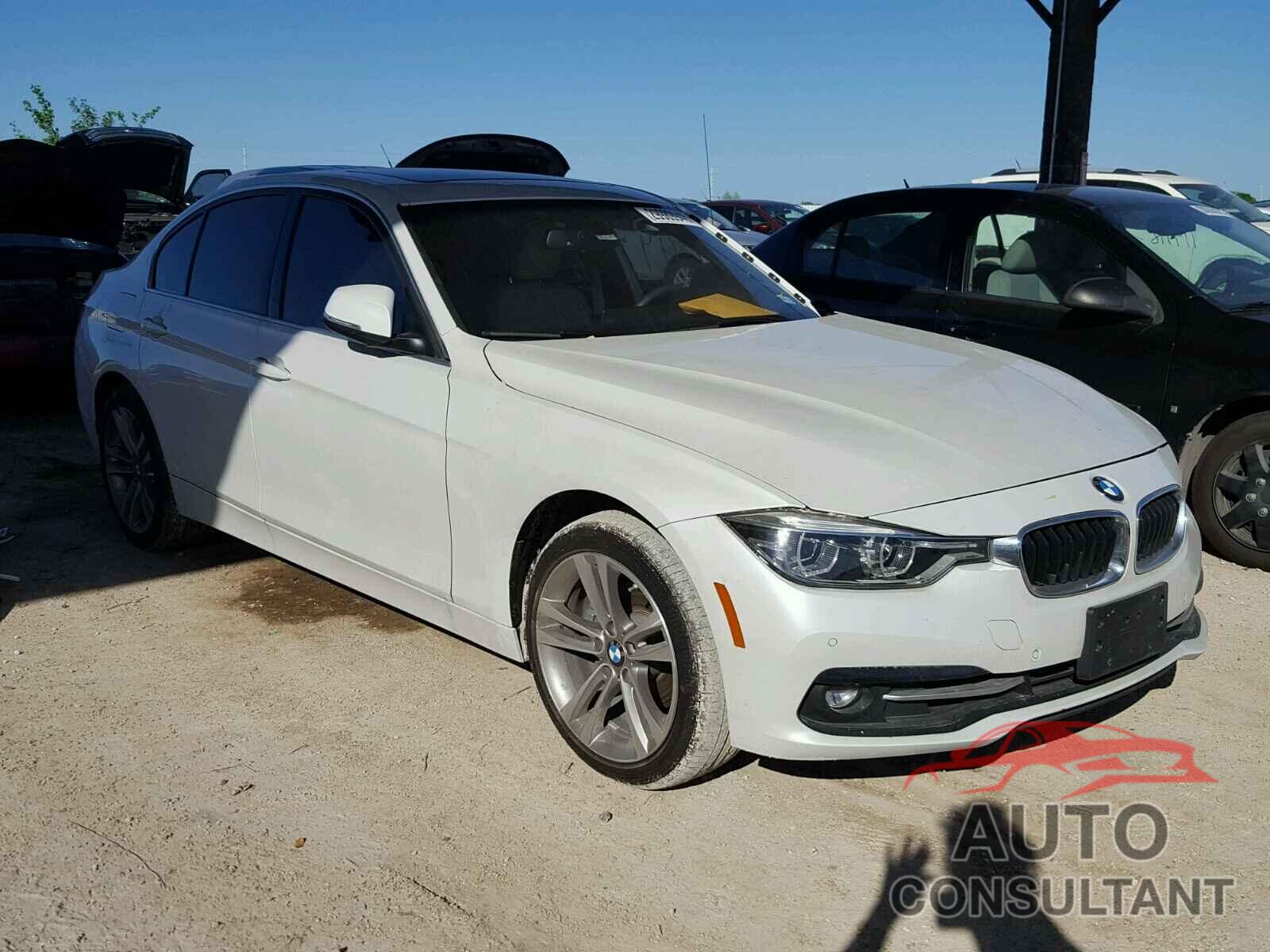 BMW 3 SERIES 2017 - WBA8B9G53HNU09673