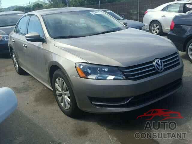 VOLKSWAGEN PASSAT 2015 - 1VWAT7A38FC038318