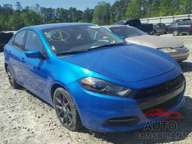 DODGE DART 2016 - 1C3CDFAA2GD661497