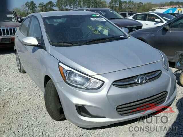 HYUNDAI ACCENT 2017 - KMHCT4AE6HU335270