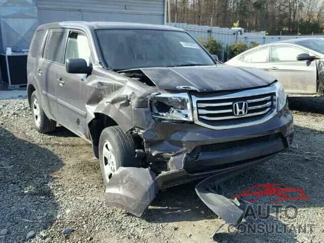 HONDA PILOT 2015 - 5FNYF3H26FB004993