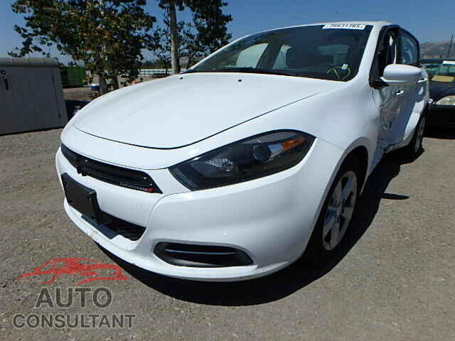 DODGE DART 2015 - 1C3CDFBB6FD212393