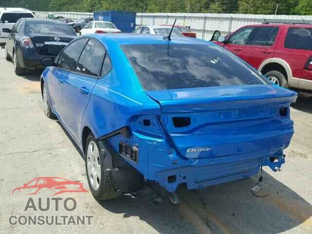 DODGE DART 2016 - 1C3CDFAA1GD551265