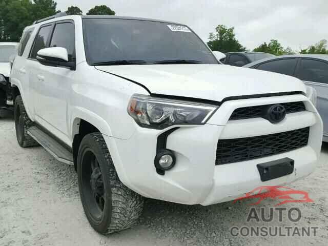 TOYOTA 4RUNNER 2016 - JTEZU5JR1G5112238