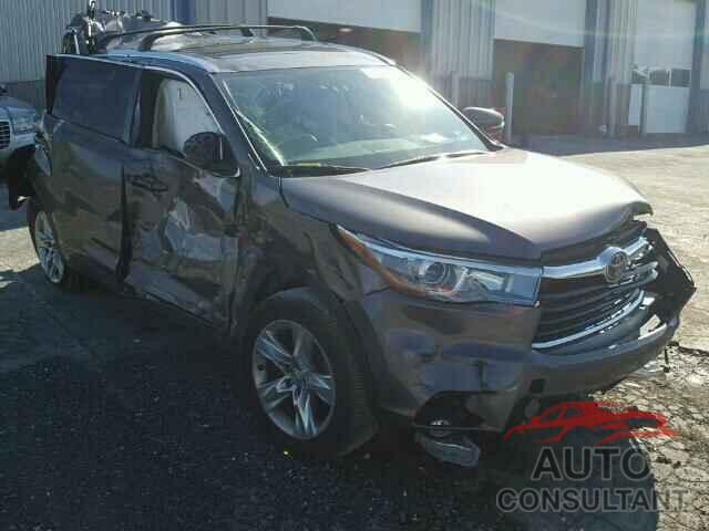 TOYOTA HIGHLANDER 2015 - 5TDDKRFH4FS157503