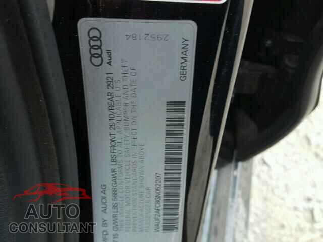 AUDI S6/RS6 2016 - WAUF2AFC8GN052207